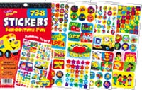 738 Stickers: Schooltime Fun