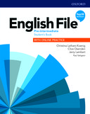 English File 4th Edition Pre-Intermediate Student Book with Online Practice