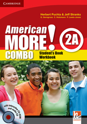 American More! 2 Combo A with Audio CD/CD-ROM