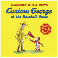 Curious George By Margret Rey and Alan J. Shalleck シリーズ: Curious George at the Baseball Game