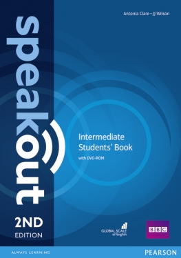 Speakout 2nd Edition Intermediate Course Book with DVD-ROM