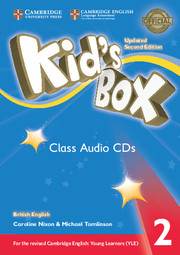 Kid's Box Updated 2nd Edition Level 2 Class Audio CDs