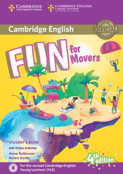 Fun for Movers 4th Edition Student's Book with Audio with Online Activities