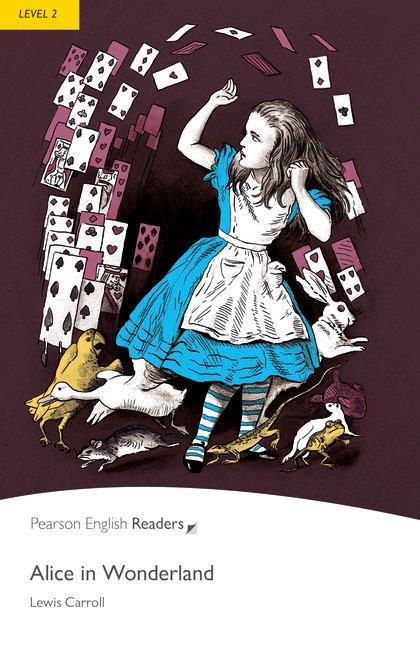Pearson English Readers Level 2 Alice in Wonderland with MP3