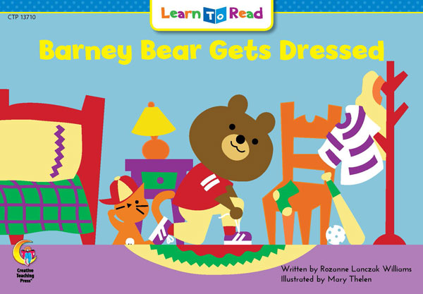 CTP Learn To Read Level 1 Barney Bear Gets Dressed