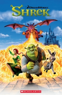 Scholastic Popcorn Readers Level 1 Shrek 1 (with CD)