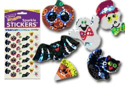 Sparkle Stickers: Halloween Sparkles