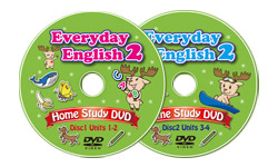 Everyday English 2 Home Study DVD Set (2 DVDs)