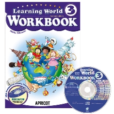 【Damaged/ダメージ品】 Learning World 3 (2nd Edition) Workbook