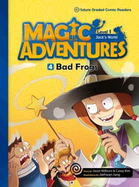 【Damaged/ダメージ品】Magic Adventures Graded Comic Readers 1-4: Bad Frogs