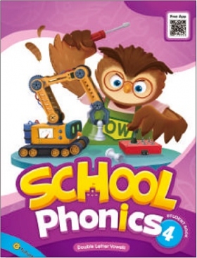 School Phonics 4 Student Book (with Readers, Flashcards, Stickers)