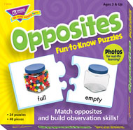 Fun-to-Know Puzzles: Opposites