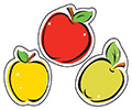 Foil Bright Stickers: Apples Shine