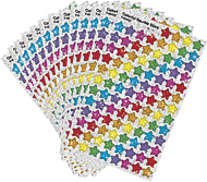 Value Pack 1300: Colorful Sparkle Stars