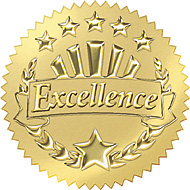 Award Seals: Excellence (Gold)