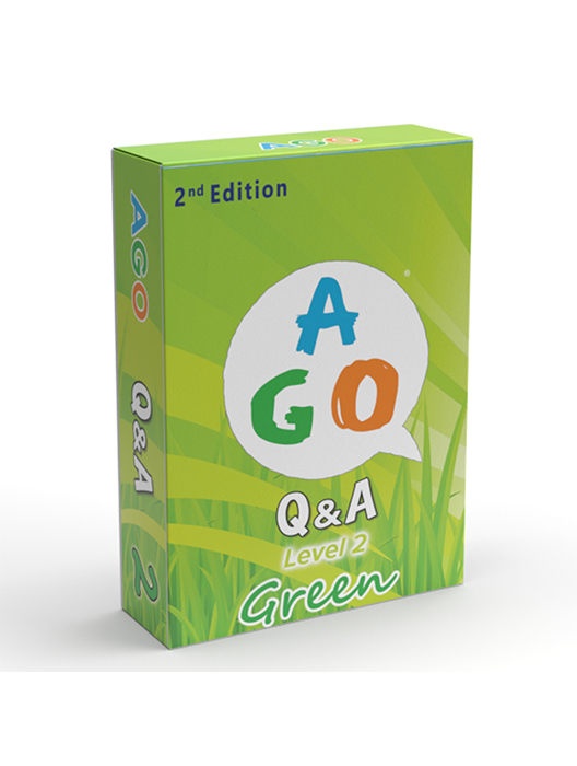 AGO Q&A 2nd Edition Green (Level 2) [AGO Card Game]