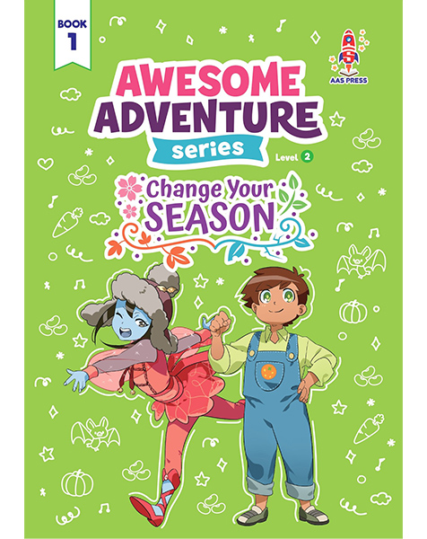Awesome Adventure Level 2 Change Your Season Book 1 MP3 Audio Download (QRコード付き)