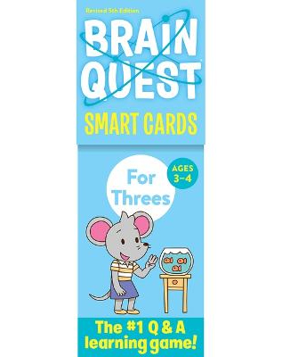 Brain Quest For Threes 5th Edition (Ages 3-4)