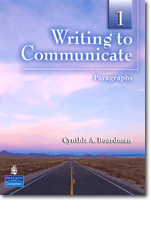 Writing to Communicate 1 Paragraphs Student Book