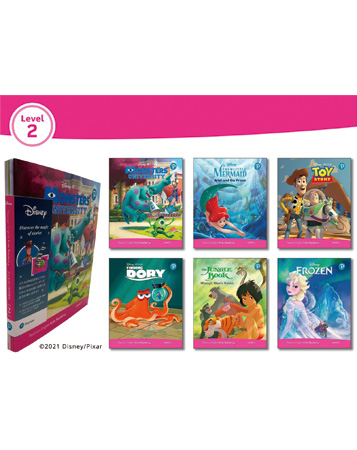 Disney Kids Readers 2 Pack (6 titles)