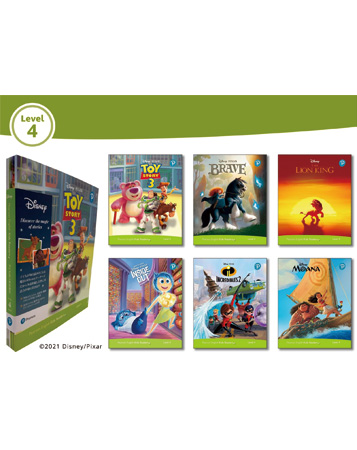 Disney Kids Readers 4 Pack (6 titles)