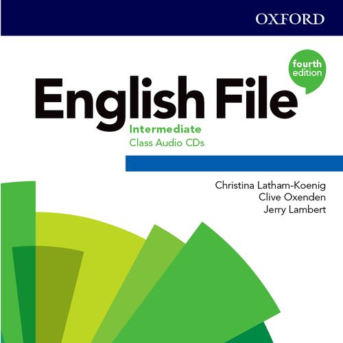 English File 4th Edition Intermediate Class Audio CDs (5)