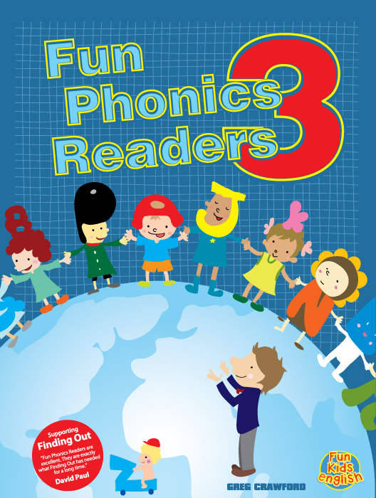 Fun Phonics Readers 3 Book + Online Audio
