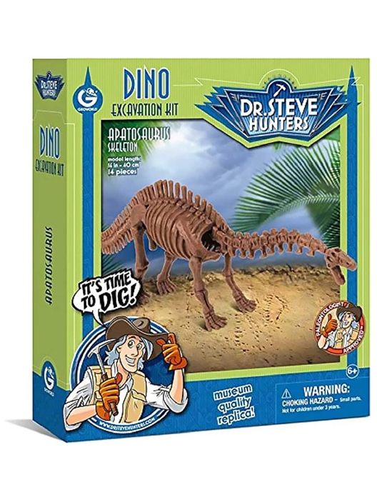 ジオワールド 恐竜発掘キット アパトサウルス