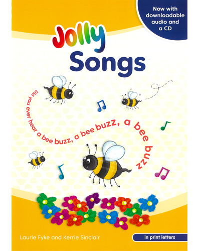 Jolly Phonics Song with CD (in print letters/ American English)