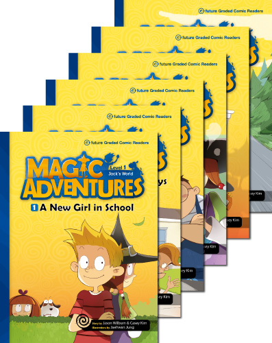 Magic Adventures Graded Comic Readers Level 1 Set (6冊)