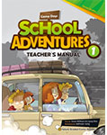 School Adventures Graded Comic Readers 1 Teacher's Guide (with CD)
