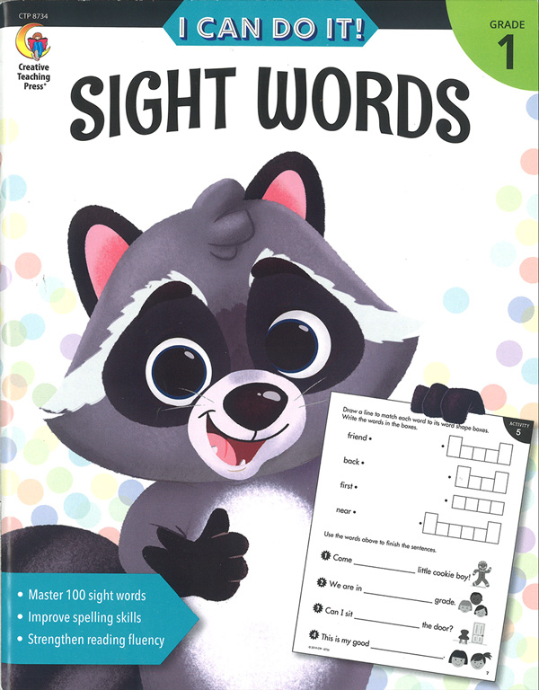 I Can Do It Sight Words G1 (CTP8734)