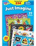 Sparkle Stickers: Just Imagine Sparkle Stickers Variety Pack