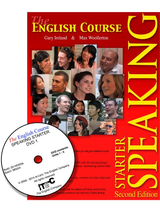 The English Course Speaking Starter and DVD (Book + 2 DVD Set)