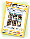 Welcome to Learning World Yellow Book 教師用カラー教具 No.16 Open the Window (Animals)