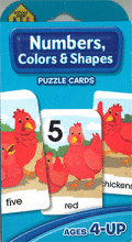 School Zone Flashcards Numbers Colors and Shapes (05028)