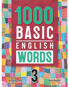 1000 Basic English Words 3 Student Book with QR CODE