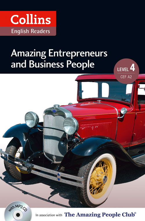 Collins Amazing People ELT Readers Level 4 - Amazing Entrepreneurs & Business People (with MP3 CD)