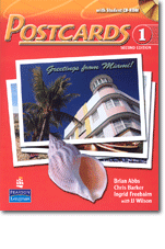 Postcards Second Edition 1 Student Book with CD-ROM including MP3 Audio