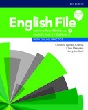 English File 4th Edition Intermediate Student's Book/Workbook Multi-Pack A