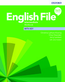 English File 4th Edition Intermediate Workbook with Key