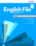 English File 4th Edition Pre-Intermediate Workbook with Key