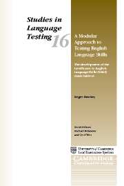 A Modular Approach to Testing English Language Skills (Paperback)