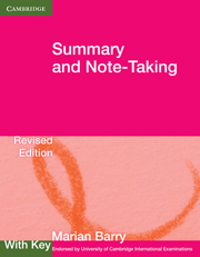 Summary and Note-taking