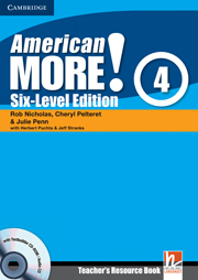 American More! Six-Level Edition Level 4 Teacher\'s Resource Book with Testbuilder CD-ROM/Audio CD