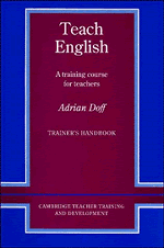 Teach English Trainer's handbook