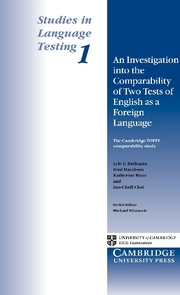 An Investigation into the Comparability of Two Tests of English as a Foreign Language (Paperback)