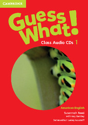 Guess What! American English 1 Class Audio CDs (3)