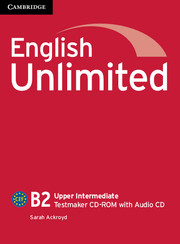 English Unlimited Upper-Intermediate Testmaker CD-ROM and Audio CD