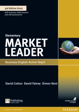 Market Leader 3/e Extra Elementary ActiveTeach CD-ROM